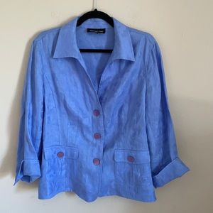 Jones New York Linen Jacket 14